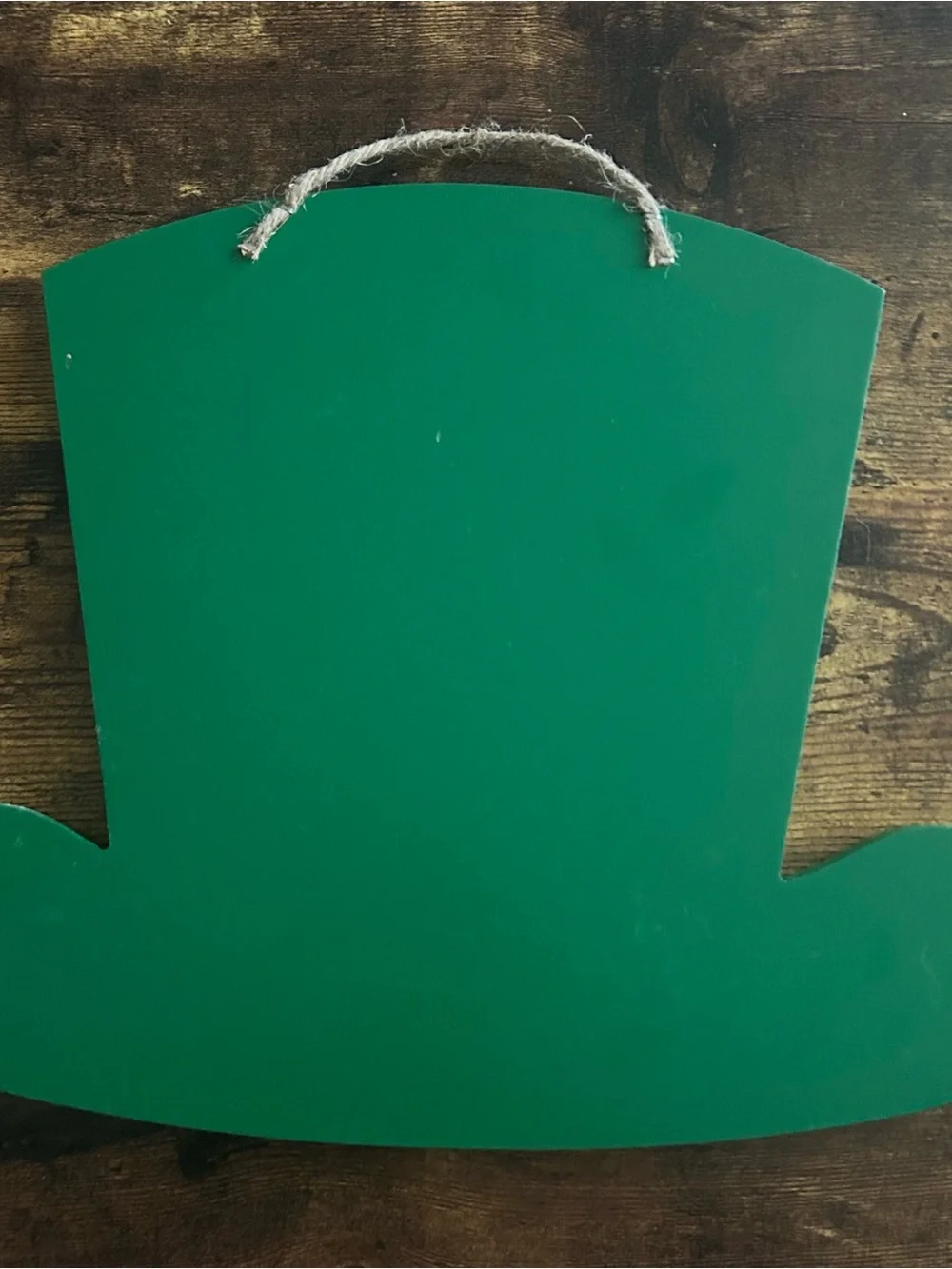 Leprechauns Welcome St. Patrick's Day Hat Wall Sign - Green and Gold